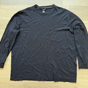 Shaquille Oneal XLG Shirt Men 3XLT Black Big Tall Crew Tee Long Sleeve